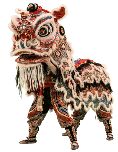 León de la danza tradicional China del León